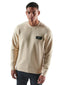 MA.STRUM NEO SWEAT - BURNT CREAM