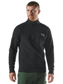 MA.STRUM NEO QUARTER ZIP SWEAT - JET BLACK