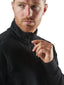 MA.STRUM NEO QUARTER ZIP SWEAT - JET BLACK
