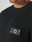 MA.STRUM MONTAGE KNITTED SWEAT - JET BLACK