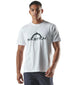 MA.STRUM BORA HALF COMPASS PRINT TEE - OPTIC WHITE