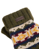 Barbour Kane Beanie & Gloves Gift Set - Dark Olive