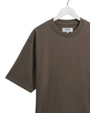 WAX LONDON MILTON TEE - CHARCOAL