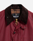 Barbour OS Transport Wax Jacket - Red