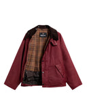 Barbour OS Transport Wax Jacket - Red