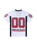 No Problemo NYP SPORT POLY SS JERSEY - WHITE