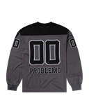 No Problemo NYP SPORT POLY LS JERSEY - CHARCOAL