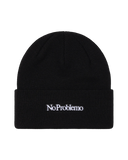 No Problemo MINI LOGO BEANIE - BLACK