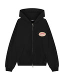 SUMMIT QUALITY GOODS PATCH ZIP HOODIE - BLACK