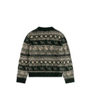 Patterned sweater on a white background