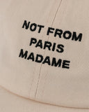 Drôle De Monsieur Casquette Slogan - Mastic