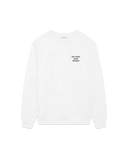 DRÔLE DE MONSIEUR BOLD SLOGAN SWEAT - WHITE