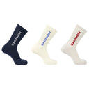 SALOMON EVERYDAY CREW SOCKS 3 PACK - SPELLBOUND