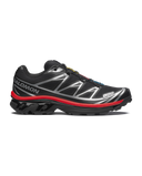 SALOMON XT-6 - BLACK / FIERY RED / SILVER