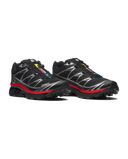 SALOMON XT-6 - BLACK / FIERY RED / SILVER
