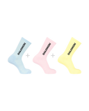 SALOMON EVERYDAY CREW SOCKS 3 PACK - BRUNNERA BLUE