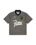 Patta Houndstooth Football Jersey - Irish Cream