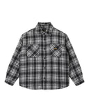 STAN RAY QUILTED PLAID OVERSHIRT - BLUE