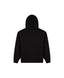 Black hoodie on a light gray background