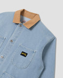 STAN RAY COVERALL JACKET - ICE STONE DENIM