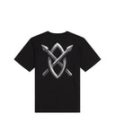 DAILY PAPER Metal Shield Tee - Black