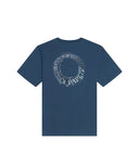 DAILY PAPER Orbit Drift Tee - Blue Wing Teal