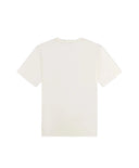 White t-shirt on a light gray background