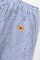 Service Works SEARSUCKER CHEF PANT - NAVY STRIPE