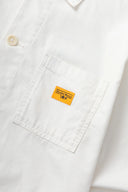 Service Works TWILL CHORE SHIRT - OFF WHITE