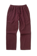 Service Works Flannel Chef Pant - Burgundy