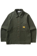 Service Works FLANNEL FOH OVERSHIRT - FOREST