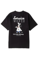 Service Works Eating Adventures Tee - Black