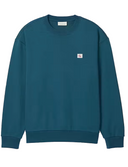Clavin Klein Terry Monologo Sweat - Navy Teal
