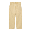 Carhartt WIP DOUBLE KNEE PANT - BROWN CHALK WASH