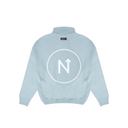 NORTH STREETWEAR MATCHA HALF ZIP - MATCHA/WHITE