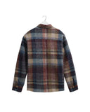 WAX LONDON WHITING OVERSHIRT - BLUE / MULTI