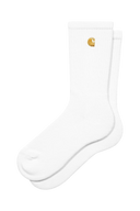 Carhartt WIP CHASE SOCKS - WHITE/GOLD