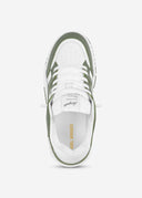 AXEL ARIGATO AREA LO SNEAKER  - WHITE/DK GREEN