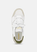 AXEL ARIGATO CLAY SNEAKER - OFF WHITE/GREEN