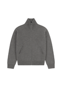 AXEL ARIGATO CORE ZIP-UP SWEATER - GREY MELANGE