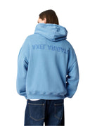 AXEL ARIGATO DISTORT WASHED HOODIE - DARK CORNFLOWER BLUE