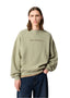AXEL ARIGATO DISTORT WASHED SWEATSHIRT - DUSTY GREEN