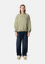AXEL ARIGATO DISTORT WASHED SWEATSHIRT - DUSTY GREEN