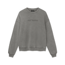AXEL ARIGATO DISTORT WASHED SWEATSHIRT - STEEL GREY
