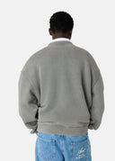 AXEL ARIGATO DISTORT WASHED SWEATSHIRT - STEEL GREY