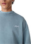 AXEL ARIGATO HONOR WASHED SWEATSHIRT - DENIM BLUE