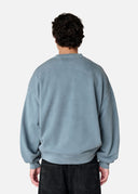 AXEL ARIGATO HONOR WASHED SWEATSHIRT - DENIM BLUE
