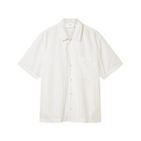 AXEL ARIGATO LIDO STRIPED SHIRT - WHITE