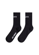AXEL ARIGATO LOGO TUBE SOCKS - BLACK