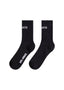 AXEL ARIGATO LOGO TUBE SOCKS - BLACK